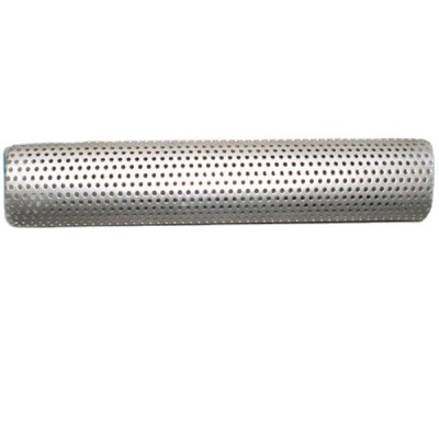 High Precision Perforated Round Hole Welding Filter Strainer Pipe